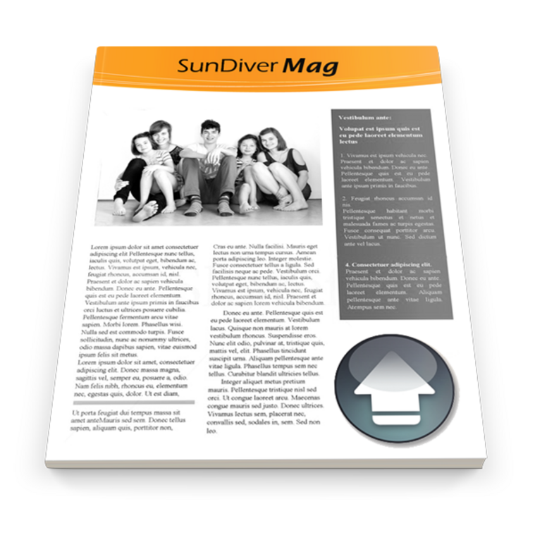 Your own magazine - Separate cover